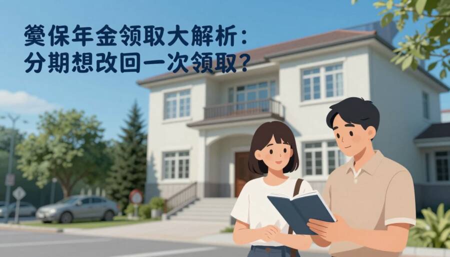 勞保年金一次領取與分期領取怎麼選?中途改領的規則與注意事項整理 勞保年金一次領取與分期領取怎麼選?中途改領的規則與注意事項整理